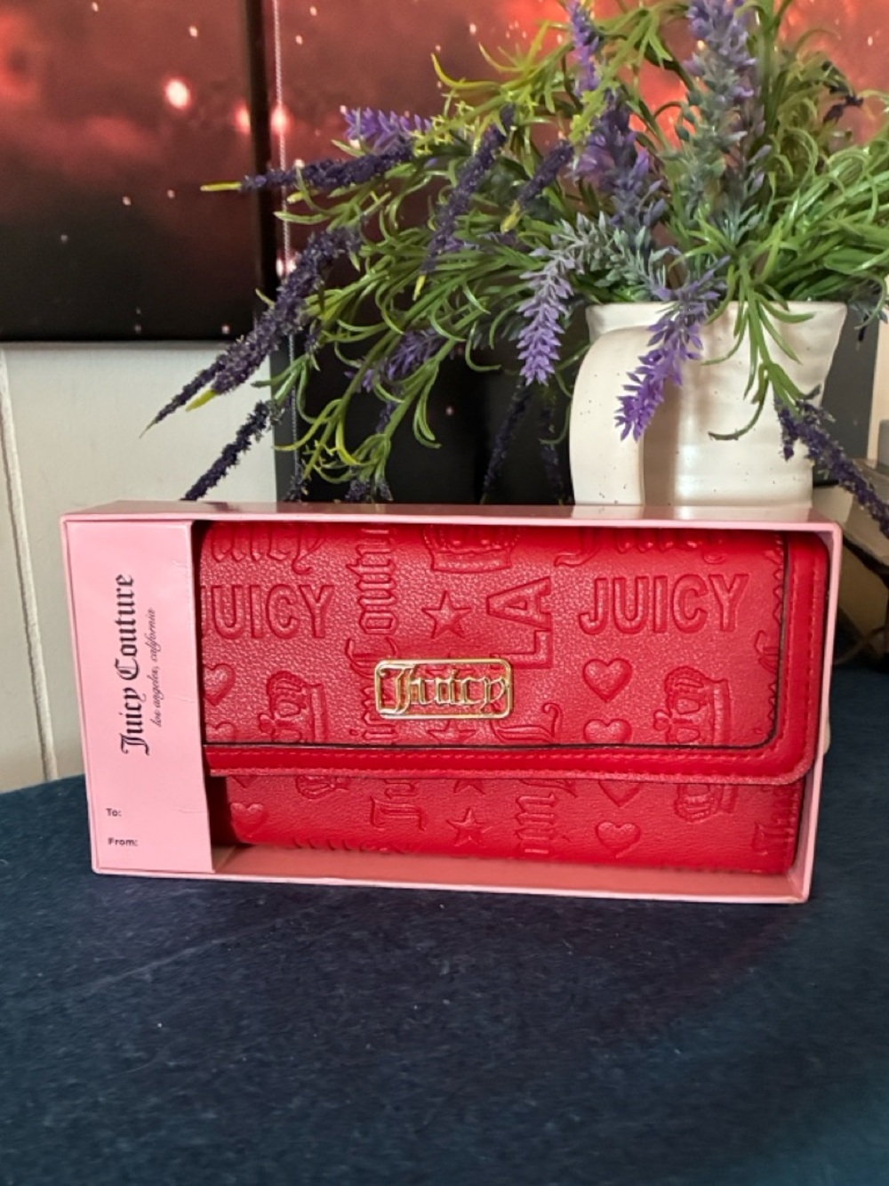 Juicy Couture Embossed Wallet